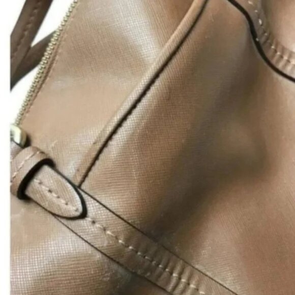 Coach Tan Satchel Bag. ** SEE PHOTOS - Picture 10 of 12